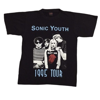 เสื้อยืดวินเทจวง SONIC YOUTH 90’ L / XL