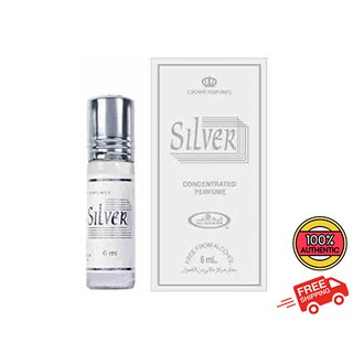 น้ำหอม Oil Perfume AL REHAB กลิ่น SILVER 6 ml.