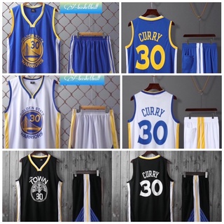 เสื้อบาส ชุดบาส ทีม GOLDEN STATE เบอร์30 พร้อมส่ง