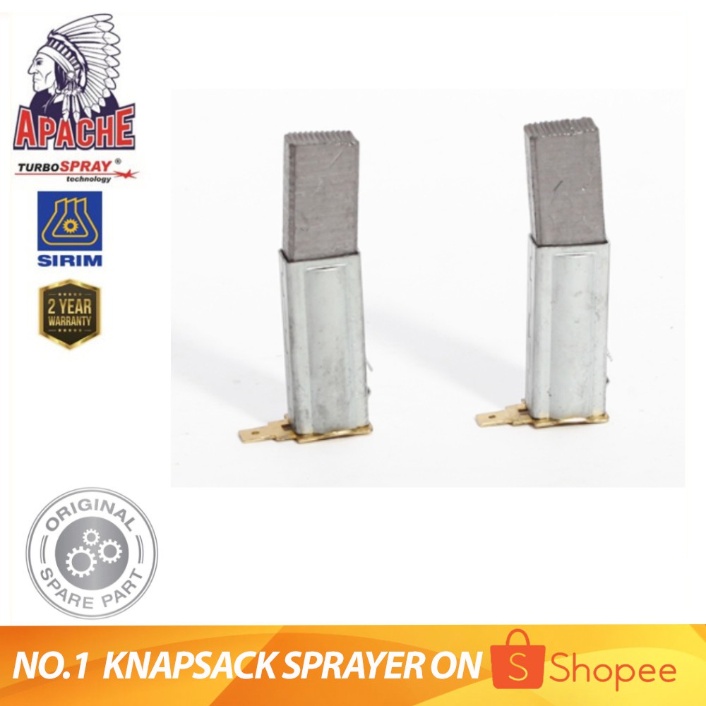APACHE TurboSpray® แปรงคาร์บอนทดแทน | แปรงคาร์บอน WaterJet | Carbon Brush เข้ากันได้กับซีรีส์ Apache