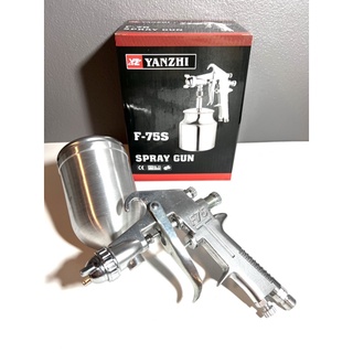 YANZHI รุ่น F-75G  กาพ่นสี ( กาบน - กาหงาย ) 400 ML หัวพ่น 1.5 MM ( หัวสเปรย์ พ่นสีรถ / อุปกรณ์พ่นสี / กาพ่นสี รถยนต์ )