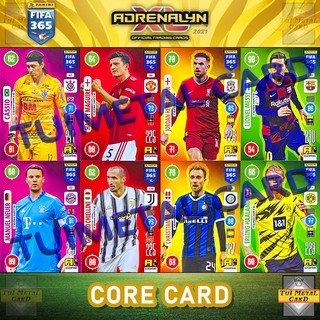 PANINI FIFA 365 2021 ADRENALYN XL: CORE CARD การ์ดธรรมดา ฟุตบอล Football Trading Card !โปรดอ่านคำอธิบายก่อนสั่ง!