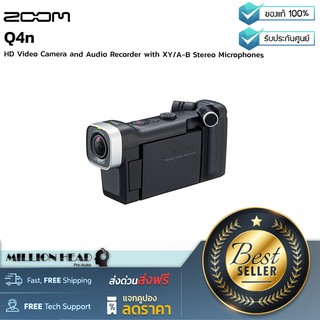 ZOOM : Q4n by Millionhead (กล้องวีดีโอสำหรับการบันทึกภาพและเสียงแบบ Full-Color 2.0″ จอ LCD Touchscreen)