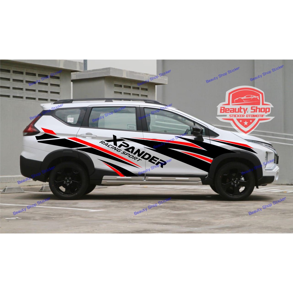 สติ๊กเกอร์ xpander mitsubishi xpander cross list body x pander สุดยอดสติกเกอร์กีฬาแข่งเต็มตัว