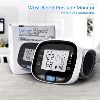 วัดความดัน อัตโนมัติ แบบดิจิตอล เครื่องวัดความดันโลหิต LCD Heart Rate PULSE Tonometer Sphygmomanometer