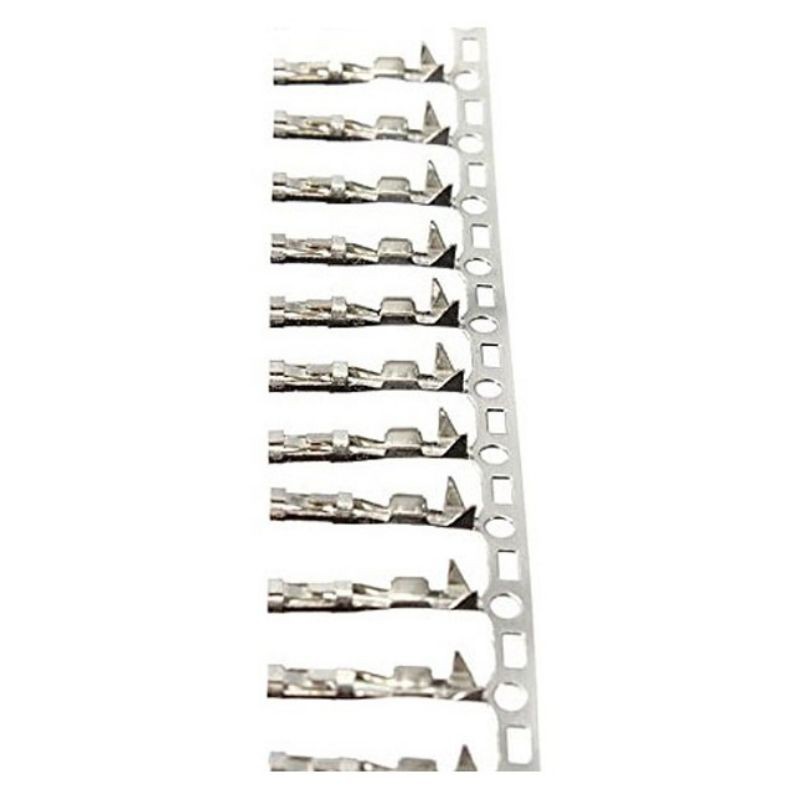 Female Dupont Pin เชื่อมต่อสายเคเบิ้ล 2 . 54 มม. 100 ชิ้น