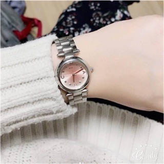 Marc Jacobs Womens Dotty Stainless Steel Watch แท้100%