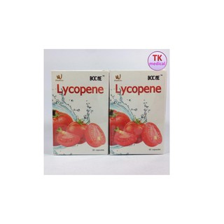 Boone Lycopene 60capsules ไลโคปีน 60แคปซูล มะเขือเทศสกัดเข้มข้น เทียบเท่าการกินมะเขือเทศสด 5000mg ขาวใส