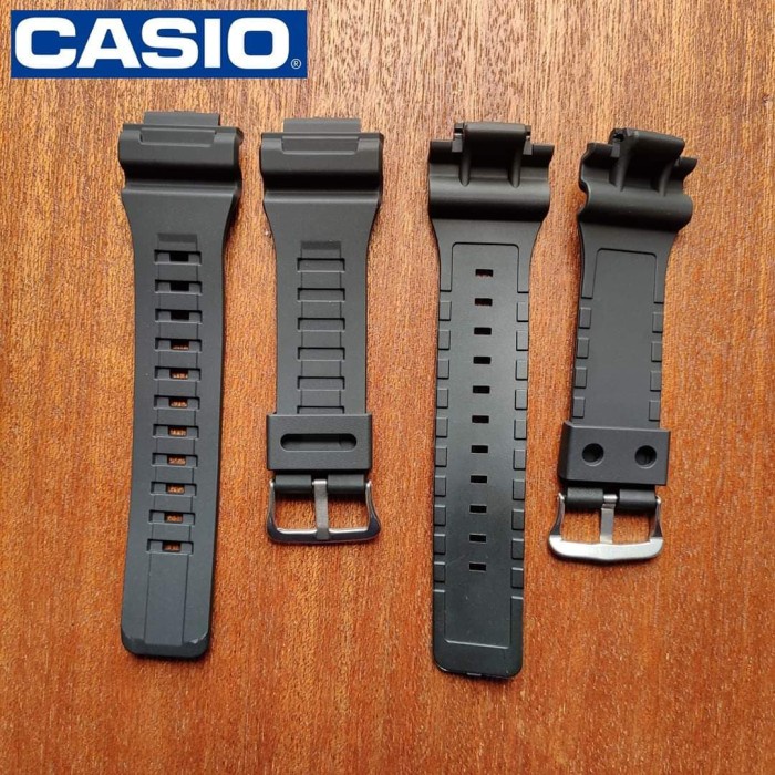 Casio W-735 W 735H W735h หลังการขายสายนาฬิกาสีดํา