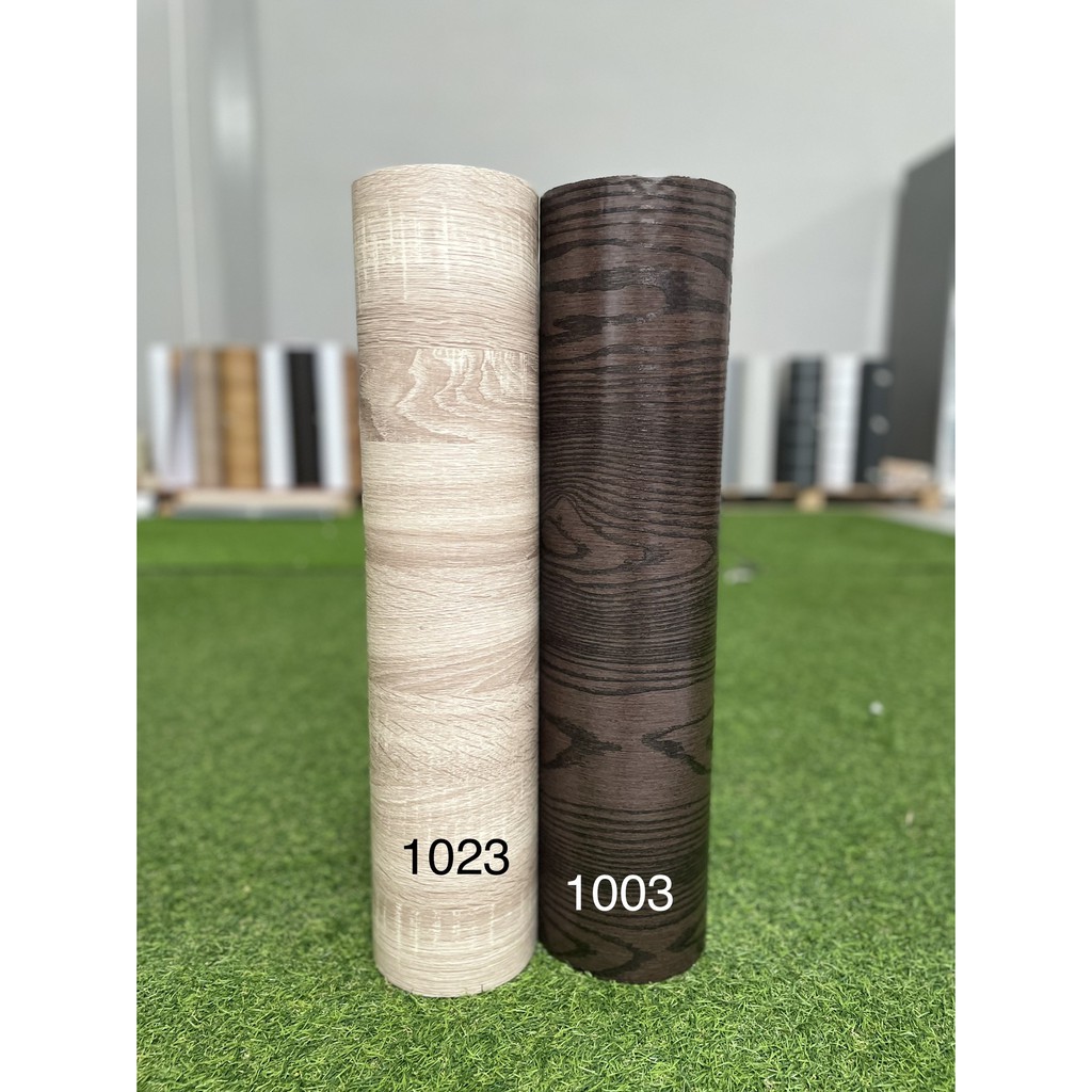 LALAHOME วอลเปเปอร์ลายไม้ สติ๊กเกอร์ลายไม้กว้าง 60 เซน ยาว  3 เมตร และ 5 เมตร ต่อม้วน หนา มีกาวในตัว - รูปที่ 2