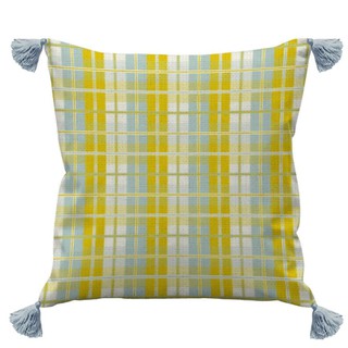 Pillow CUSHION BARRY 18X18 YELLOW HLS Cushion cushion Home &amp; Furniture หมอนอิง หมอนอิง HOME LIVING STYLE BARRY 18X18 นิ้