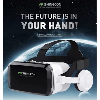 2022ไร้สาย3D VR Shinecon แว่นตาเสมือนจริงสำหรับสมาร์ทโฟน Immersive สเตอริโอ VR Cardboard สำหรับสมาร์ทโฟน4.7-7.2"