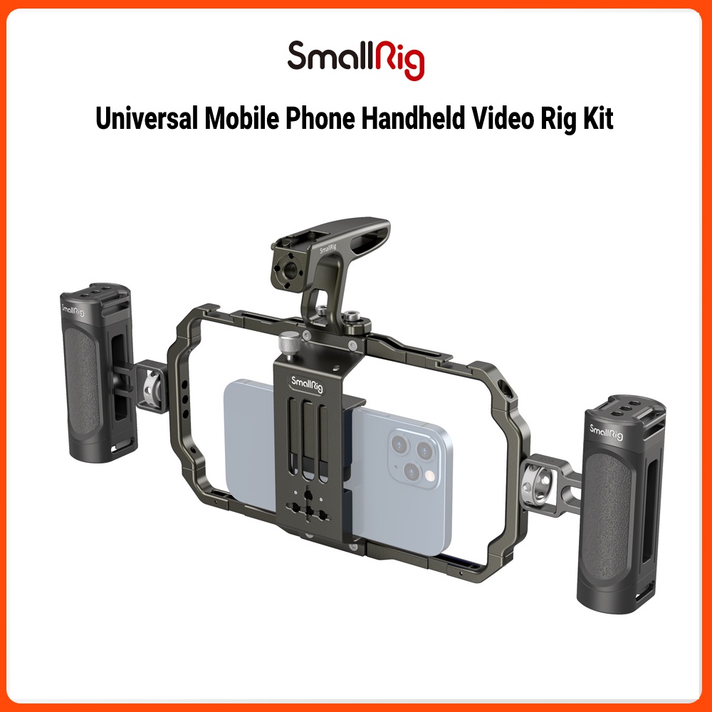 Smallrig Universal ชุดอุปกรณ์มือถือวิดีโอแบบใช้มือถือสําหรับโทรศัพท์มือถือ 3155