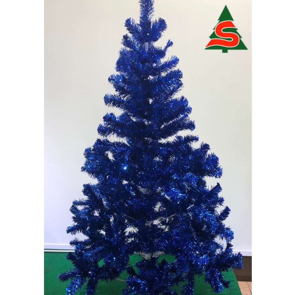 ต้นคริสต์มาส 5 ฟุต สีทอง นำ้เงิน(Christmas Tree 5F- Gold/Blue)
