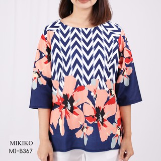 MIKIKO Blouse MI-B367 แขนยาว IGPU20-4