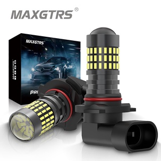 Maxgtrs 2X Super Bright H8 H11 9005 9006 H10 ไฟ Led 3014 ไฟตัดหมอกสําหรับติดรถยนต์ยานยนต์ 6000K สีขาว