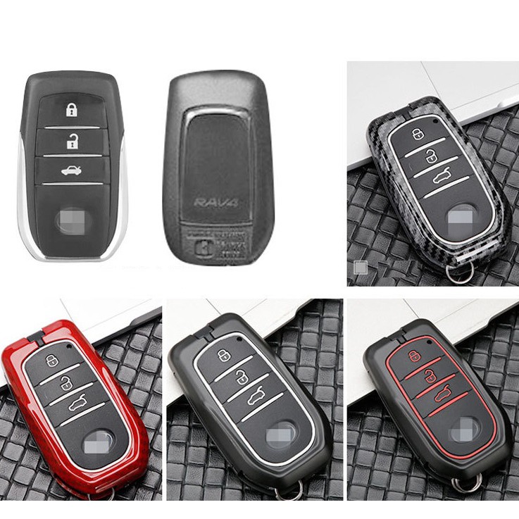 กรอบเคสกุญแจรีโมทรถยนต์ Toyota Hard Case 360 องศา Hilux, Revo Rocco ...