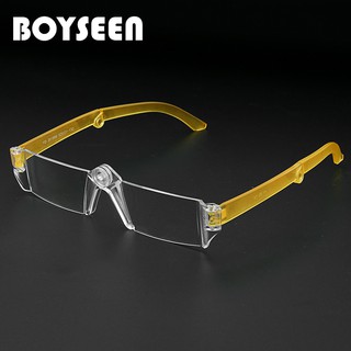 แว่นขยาย BOYSEEN แว่นสายตาแว่นขยายแว่นขยายแว่นอ่านหนังสือของขวัญแบบพกพาสำหรับผู้ปกครอง Presbyopic Magnification 201866