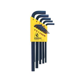 screwdriver INCH 13EA/SET BONDHUS HEX KEY Hand tools Hardware hand tools ไขควง หกเหลี่ยม INCH BONDHUS #12137 13 ชิ้น/ชุด