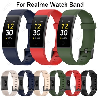 [พร้อมส่ง] สายนาฬิกาข้อมือซิลิโคน คละสี แบบเปลี่ยน สําหรับ Realme band RMA199