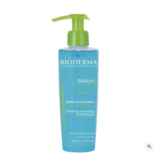 Bioderma Sébium Purifying Foaming Gel Oily to Blemish-Prone Skin 200ml