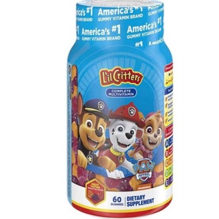 Lil Critters Paw Patrol Complete Multivitamin วิตามินรวมสำหรับเด็กชนิดกัมมี่