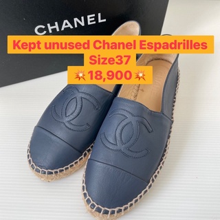 Kept Unused Chanel Espadrilles size37