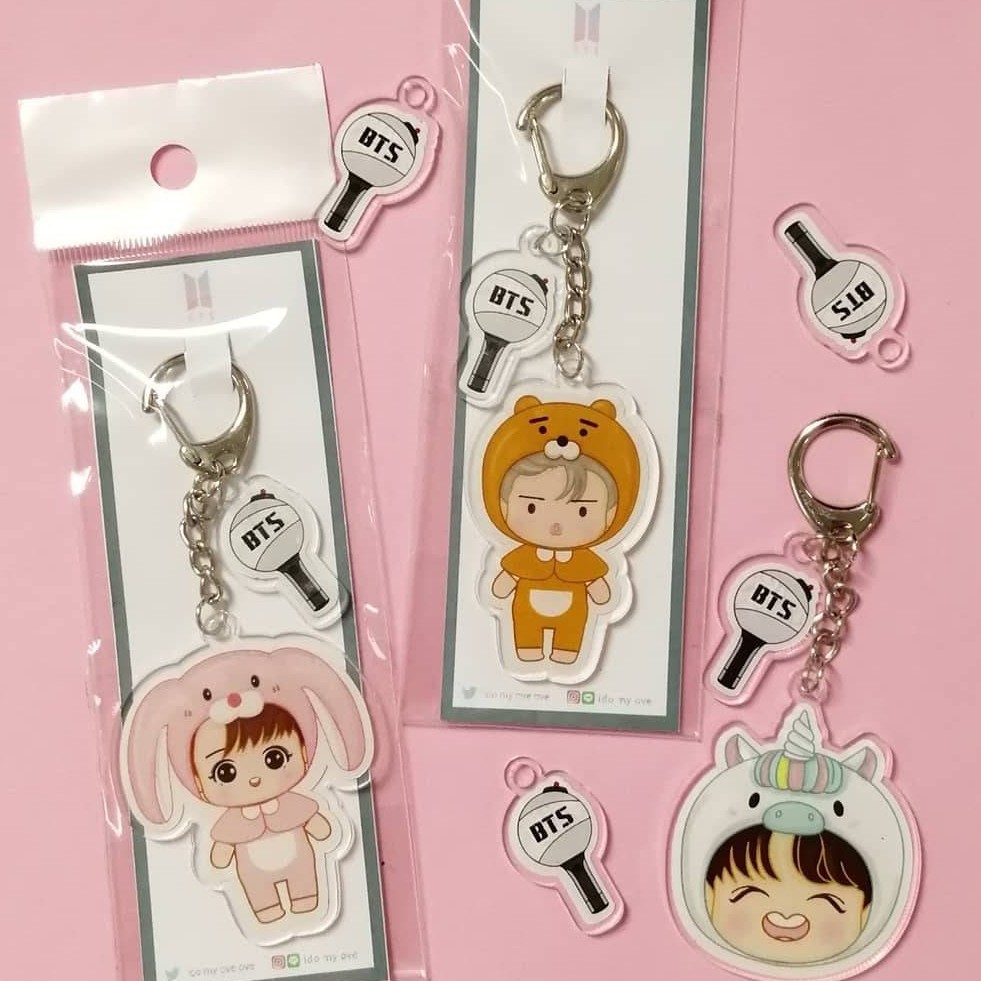 BTS Keychain Lightstick r6jathj ThaiPick