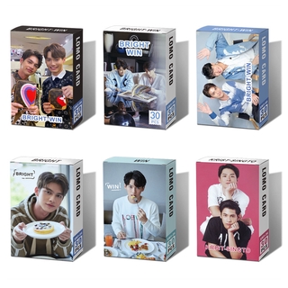 30pcs/set Bright Win  KristSingto OFF GUN lomo card Bright photocards