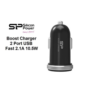 SP Silicon Power Boost Charger 2 Port USB CAR Charger 2.1A Fast (10.5W)