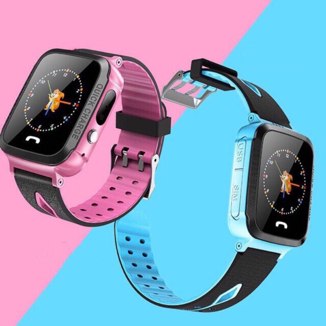นาฬิกาโทรศัพท์ ของเล่นเด็กผู้หญิง Kids Smart Watch V5F นาฬิกาเด็ก สมาร์ทวอทช์เด็ก ใส่ซิม โทรได้ พร้อม GPS ติดตามตำแหน่ง