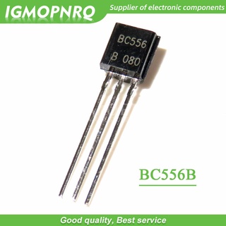 ทรานซิสเตอร์ไบโพลาร์ BC556B BC556 TO-92 - BJT PNP -65V -100mA HFE / 450 100 ชิ้น