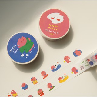 FLUFFY HOMEY : Fooooly Masking Tape เทปกระดาษ