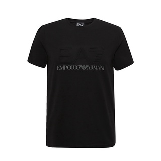 เสื้อคนอ้วน Tee เสื้อยืดคอกลมแขนสั้นพิมพ์ลาย Emporio Armani / Armani สําหรับผู้ชายw9I เสื้อยืดสีพื้น