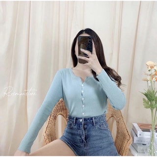 เสื้อcardigan แขนยาวไหมพรม 3สี🧸✨