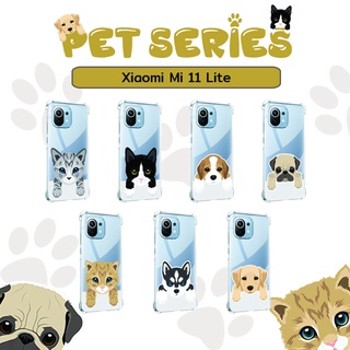 เคส Xiaomi Mi 11 Lite Pet Series Anti-Shock Protection TPU Case