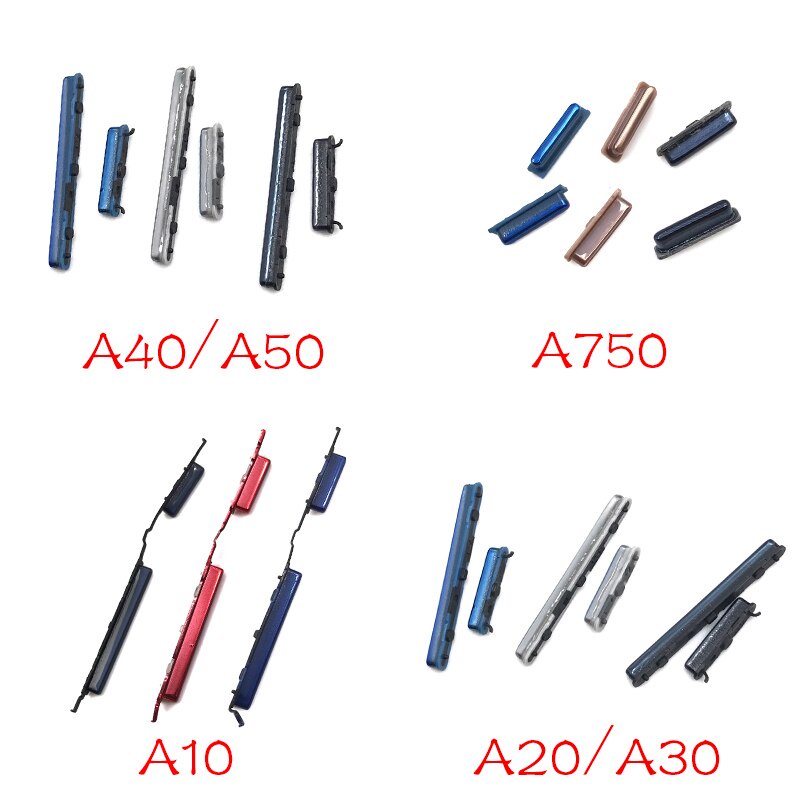 ปุ่มด้านข้างเปิด / ปิดสําหรับ Samsung A10 A105F A20 A205F A30 A305F A40 A405 A50 A750 - รูปที่ 2