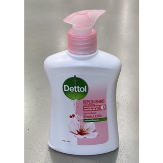 Dettol สบู่เหลวล้างมือ เดทตอล ขวดปั้ม ขนาด 225 มล. สูตรปกป้องแบคทีเรีย 99.9%