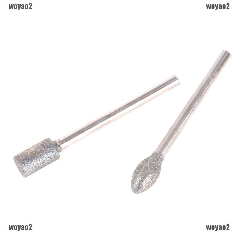 20Pcs 3mm Shank Diamond Grinding Burr Drill Bits Sets For Jewelry ...