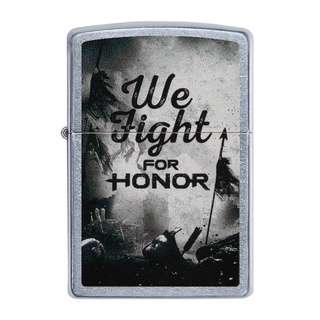 Zippo ไฟแช็กรุ่น 49243 For Honor® ของแท้ รับประกันตลอดชีิวิต นำเข้าและจำหน่ายโดยตัวแทนจำหน่าย