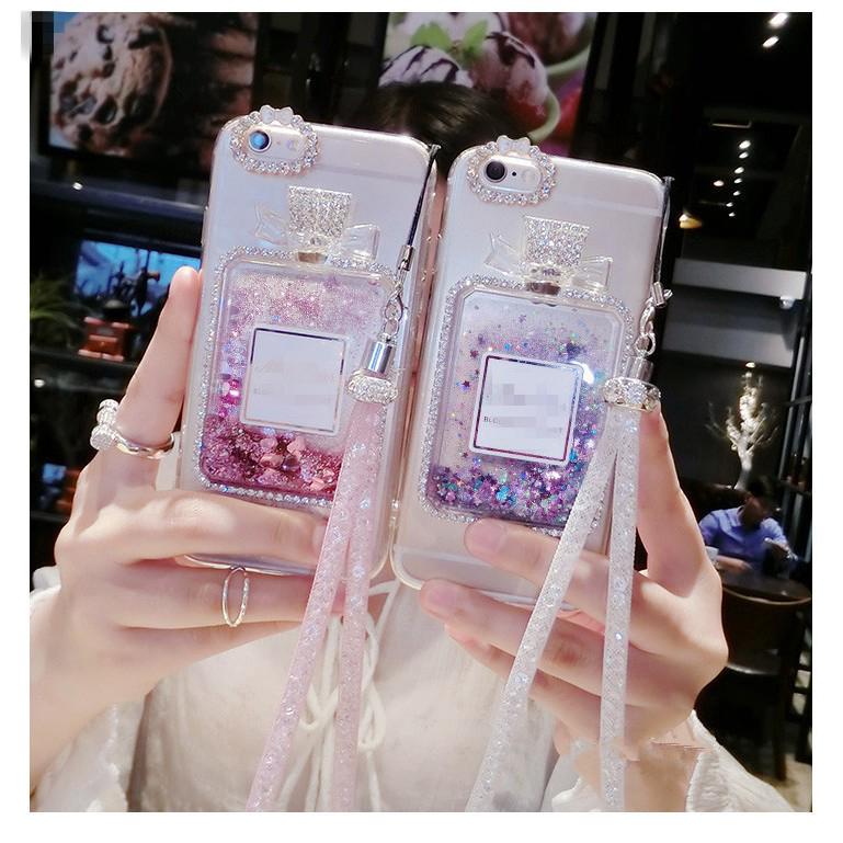 เคสโทรศัพท์ แต่งกลิตเตอร์ พร้อมสายคล้อง สำหรับ OPPO F11 Pro F7 F9 F1S F5 A7 A71 A3S A83