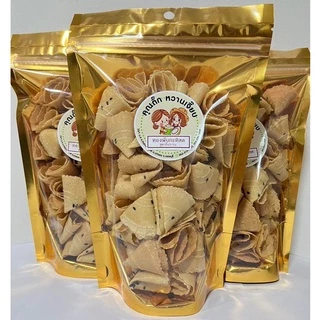 ทองม้วนกรอบพับกะทิสด 80 กรัม สูตรโบราณ อร่อยเว่อ ! ท้าพิสูจน์ให้ลอง