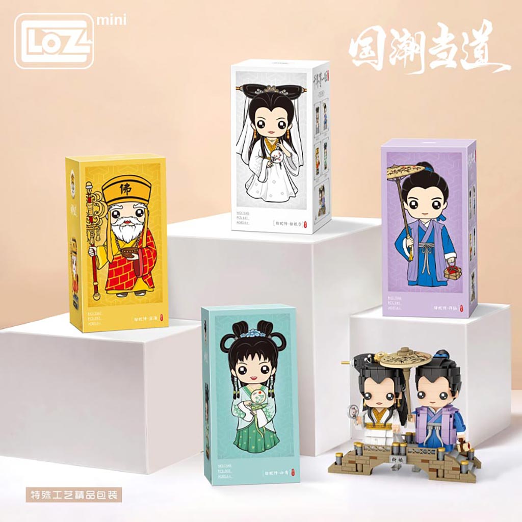 LOZ White Snake Passes the Country Tide in Power White Lady Xu Xian Fahai Xiaoqing Fangtou Building 