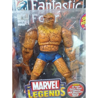 **แพคไม่สวย** Marvel Legends 2002 Series 2 THE THING Fantastic Four Action Figure ToyBiz BRAND