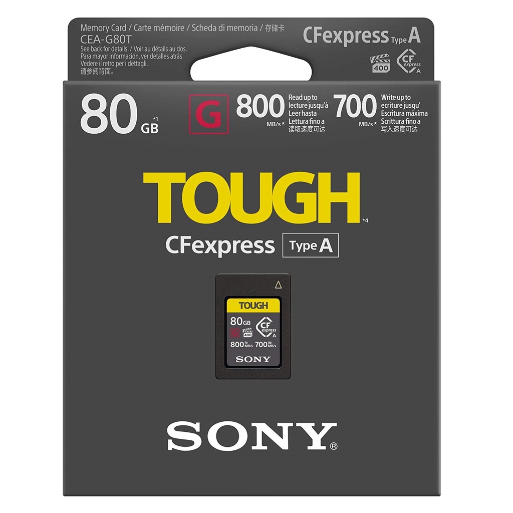 Sony 80GB CFexpress  TOUGH (Type A)
