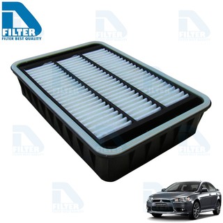 กรองอากาศ Mitsubishi มิตซูบิชิ Lancer แลนเซอร์ EX (เครื่อง 1.8,2.0) By D Filter (ไส้กรองอากาศ) (DKA056)