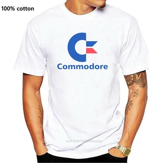 ใหม่ล่าสุด เสื้อยืดลําลอง แขนสั้น พิมพ์ลาย Commodore 64 สไตล์เท่ สําหรับผู้ชายS-5XL