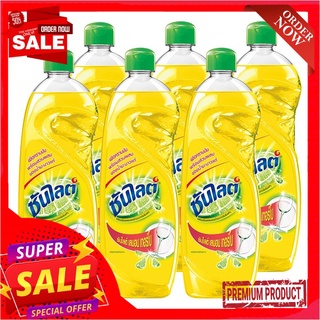 ซันไลต์ น้ำยาล้างจาน เลมอนเทอร์โบ 485 มล. x 6 ขวดSunlight Dishwashing Liquid Lemon Turbo 485 ml x 6