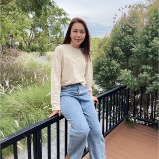 เสื้อแขนยาว ผ้า cotton ผ้านิ่มมาก ꒱ 🍋﹆
