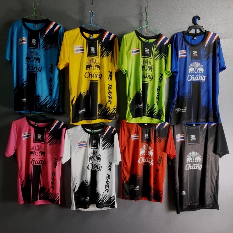 เสื้อ Pro player กีฬาทีม ธงชาติไทย+Chang